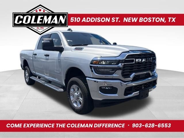 2026 RAM 2500 Big Horn Crew Cab 4x4 6'4' Box in Silver Zynith — front three-quarter view